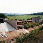 New Intake and penstock with powerhouse under construction